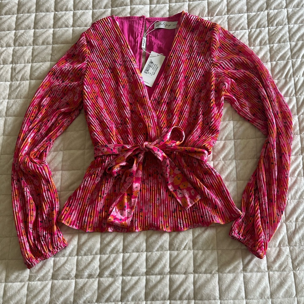 Petal & Pup Pink Blouse